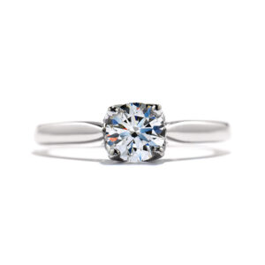 Simply Bridal Leaf Engagement Ring