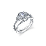 Classic Petite Three-Stone Diamond Engagement Ring